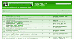 Desktop Screenshot of healingwiseforum.com